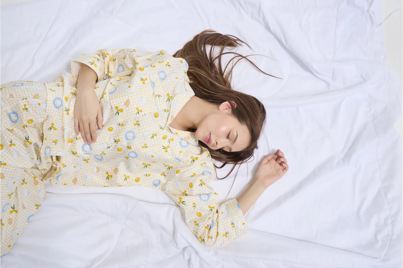 SliptoSleep-Braless Pajama Set-Sleepwear-Homepage Image 3